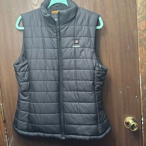 Women’s Black Heated Vest Soleilwear size Large